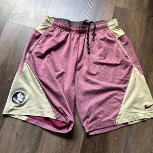 Men’s Nike Florida State shorts size Large